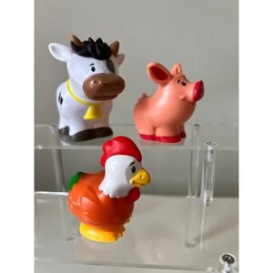 Fisher-Price Little People Animals Cow Pig Rooster Figures Toy 2018 Farm Farming